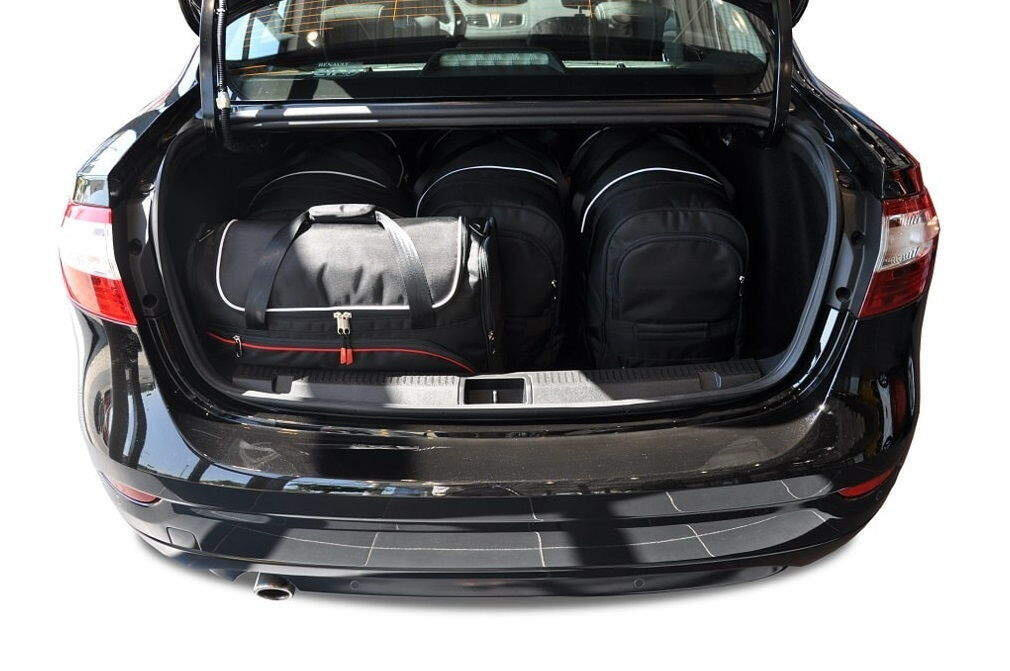 RENAULT FLUENCE LIMOUSINE 2009-2016 KOFFERRAUMTASCHEN SET 5 STK 2/8
