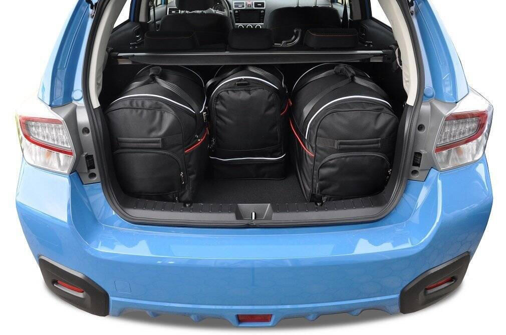 SUBARU XV 2012-2017 KOFFERRAUMTASCHEN SET 4 STK 2/8