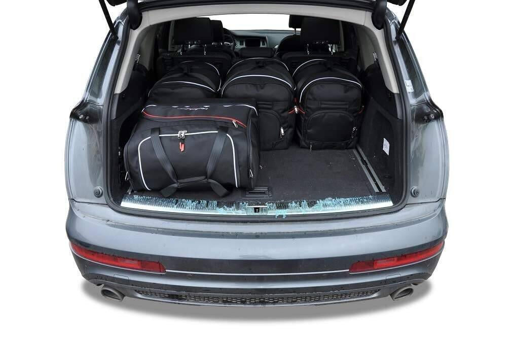 AUDI Q7 2005-2015 KOFFERRAUMTASCHEN SET 5 STK 2/8