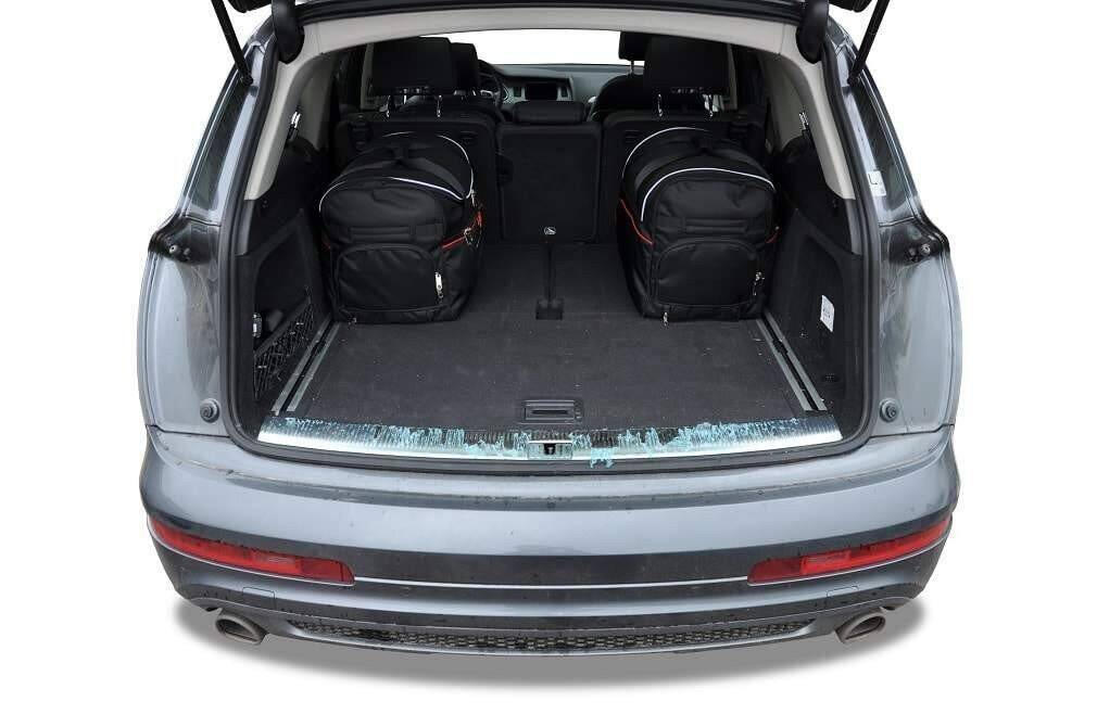 AUDI Q7 2005-2015 KOFFERRAUMTASCHEN SET 5 STK 4/8