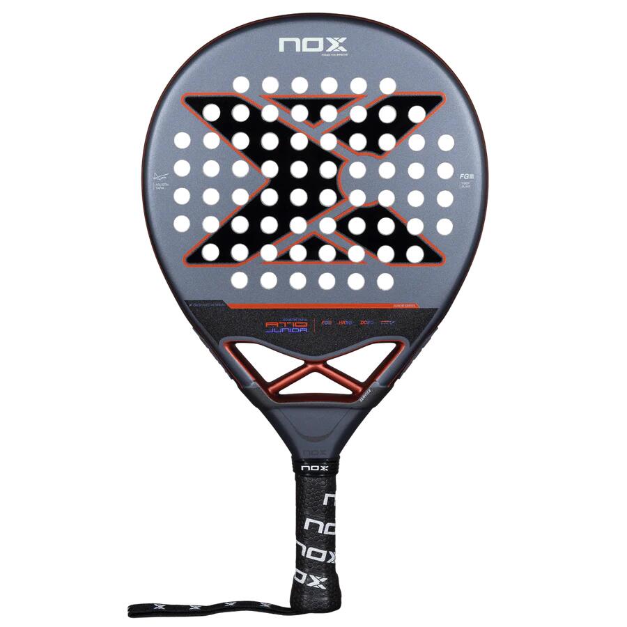 Nox - Raquette De Padel Junior Nox At10 Genius Jr 2026 - Raquette De Padel - Gris - Taille Unique - Decathlon
