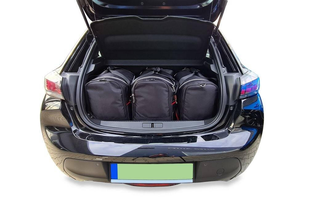 PEUGEOT e-208 HATCHBACK EV 2019+ PACK DE SACS 3 PAR 1/8