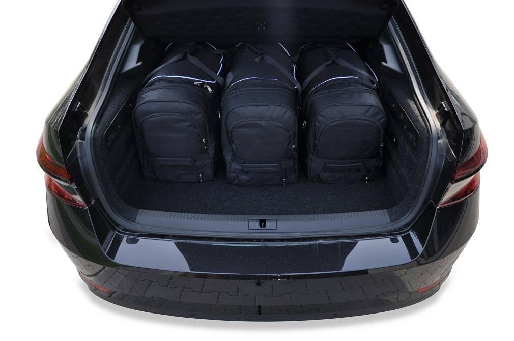 SKODA SUPERB iV LIFTBACK PLUG-IN HYBRID 2019+ KOFFERRAUMTASCHEN SET 5 STK 3/8