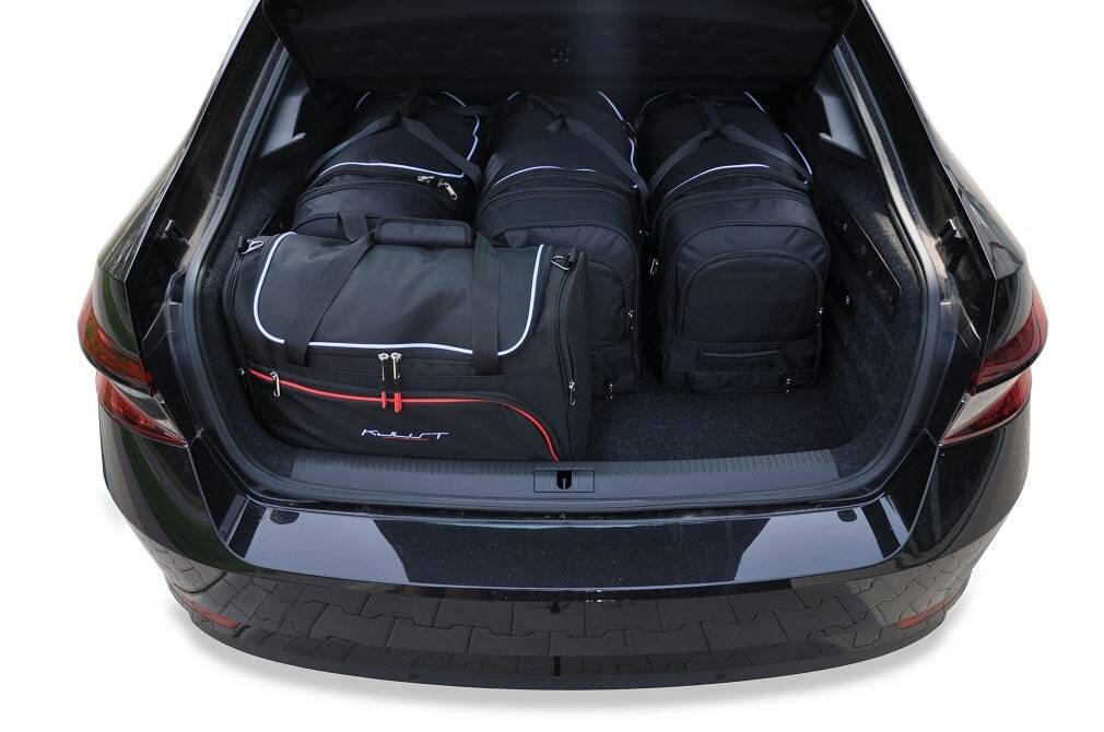 SKODA SUPERB iV LIFTBACK PLUG-IN HYBRID 2019+ KOFFERRAUMTASCHEN SET 5 STK 2/8