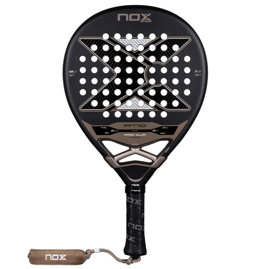 Nox - Raquette De Padel Nox At10 Pro Cup Hard 2026 - Raquette De Padel - Noir - Taille Unique - Decathlon