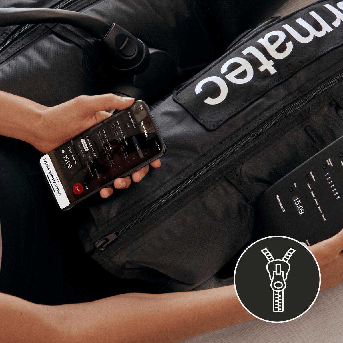 NORMATEC 3.0 LEG RECOVERY SYSTEM système de pressothérapie pour les jambes 6/8