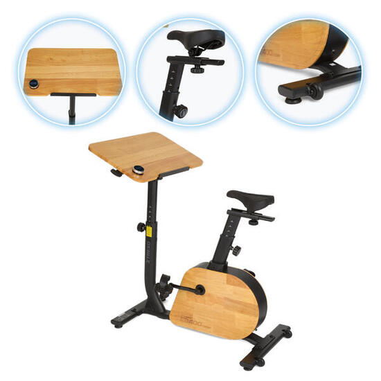 Rower elektryczny XTREXO EB400-desk czarny OS