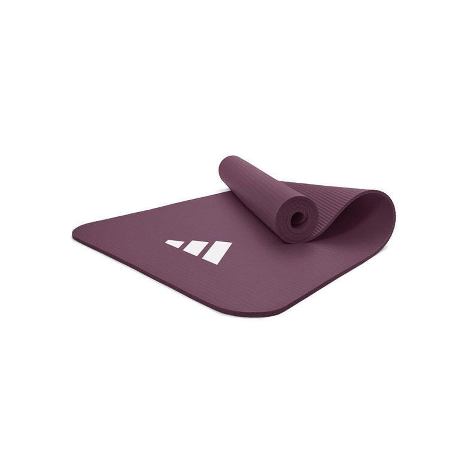 Adidas - Tapis De Fitness  - 7mm - Cerise - Tapis Pilates - Blanc|marron|rouge - 173 Cm - Decathlon