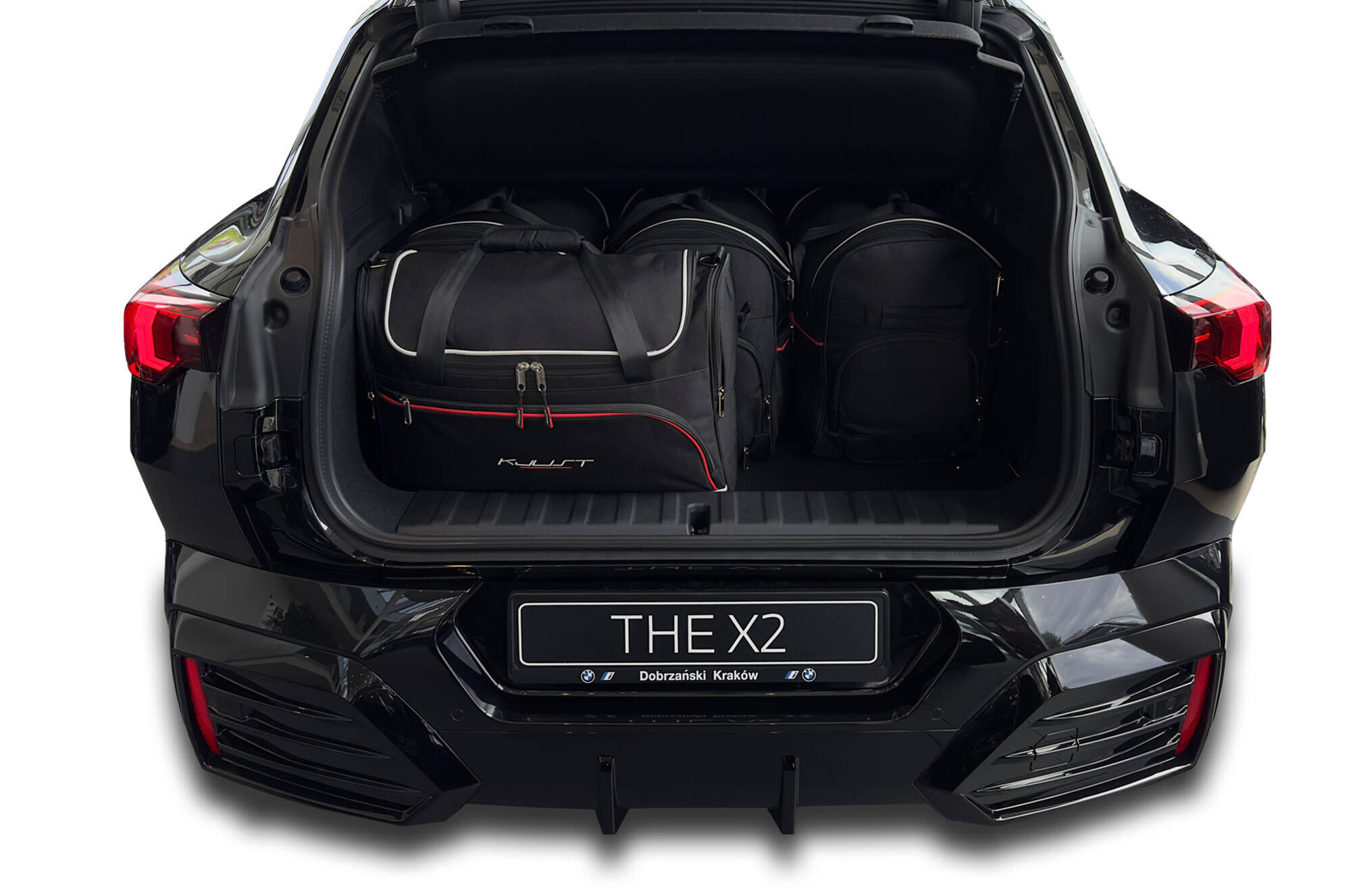 BMW iX2 2023+ KOFFERRAUMTASCHEN SET 5 STK 2/8