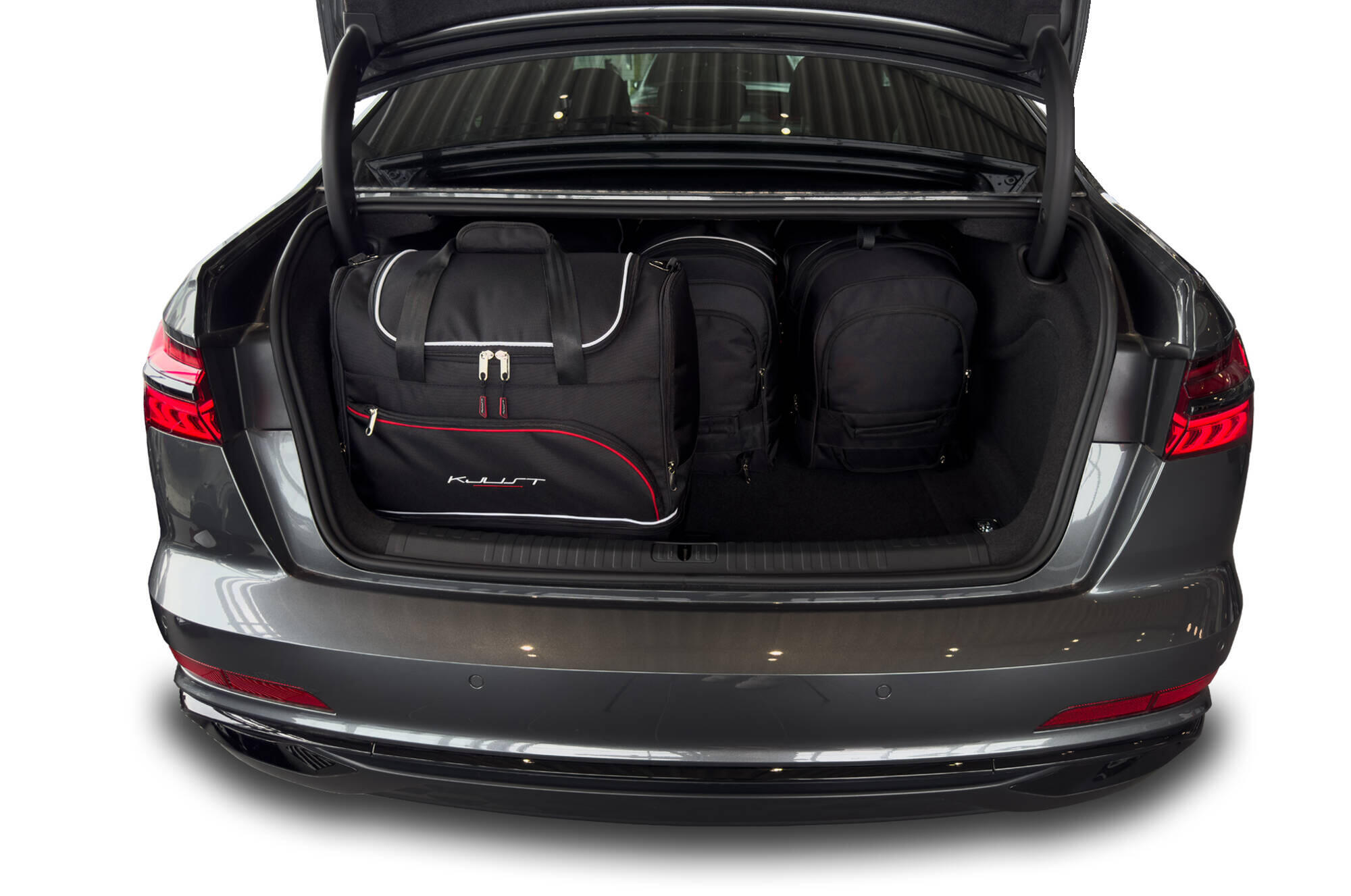 AUDI A6 LIMOUSINE C8 2018+ KOFFERRAUMTASCHEN SET 5 STK 2/8