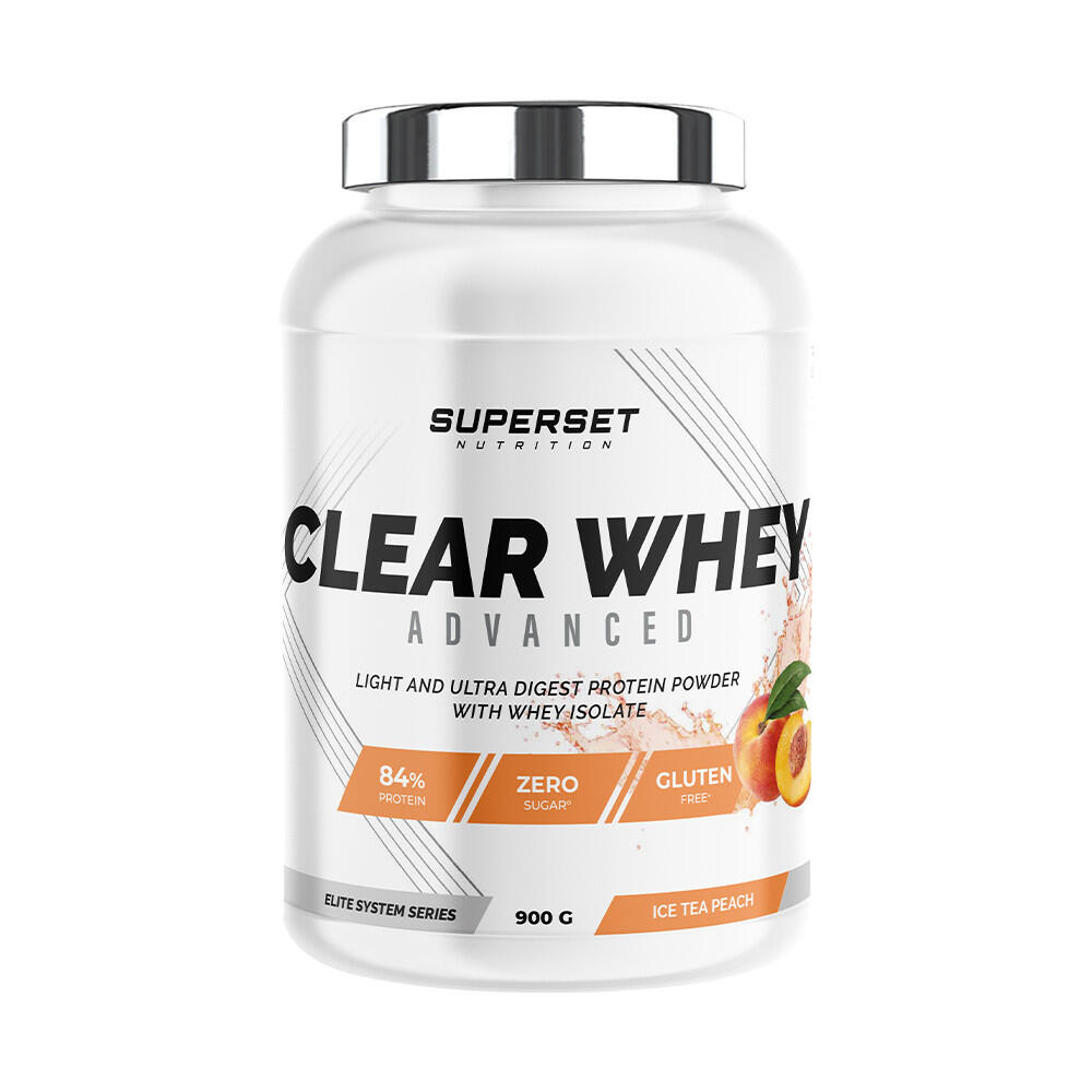 Heldere Wei - 100% Clear Whey Advanced (900g) - Perzik Ice Tea 5/6