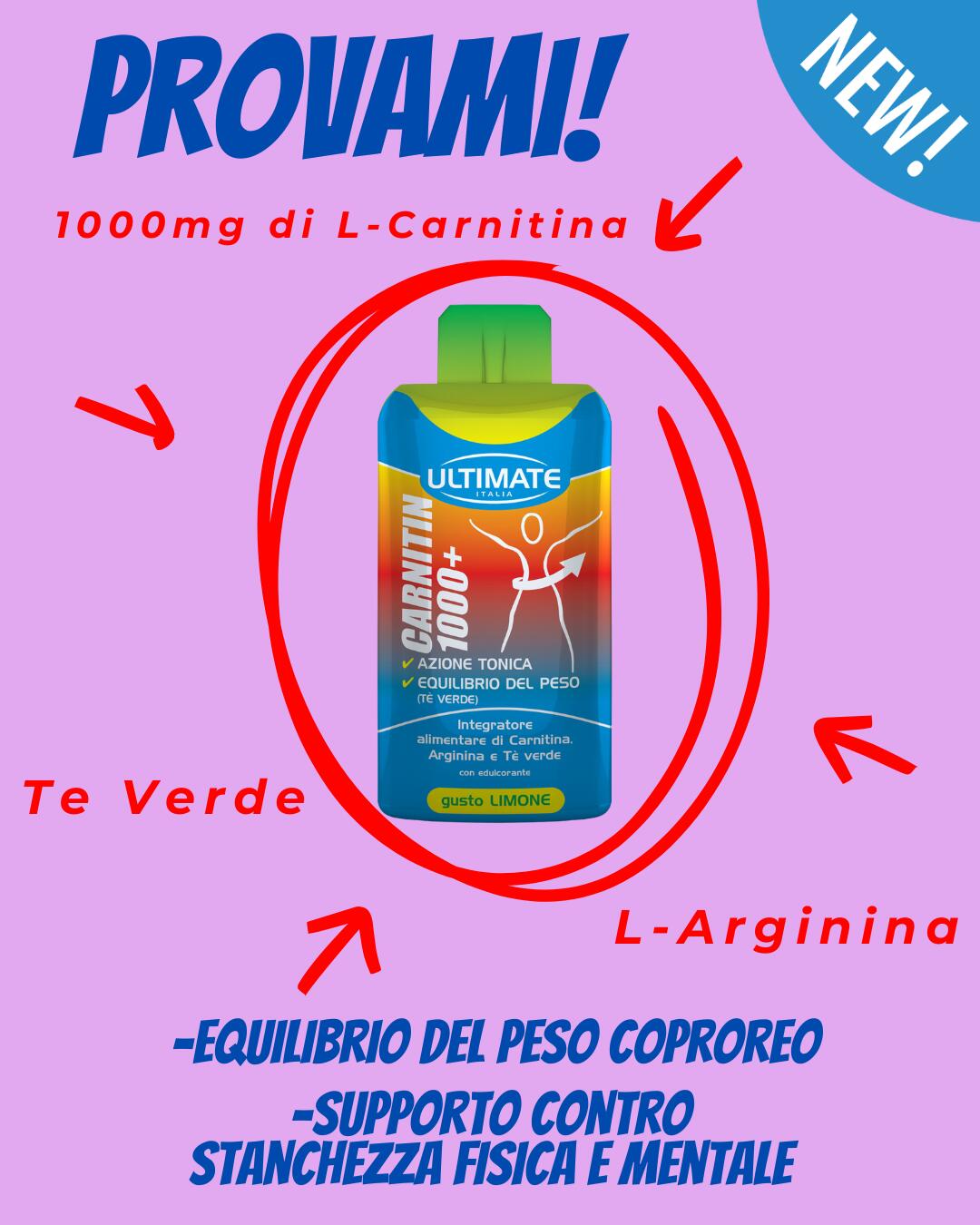 CARNITIN 1000+ LIMONE 25ml 6/6