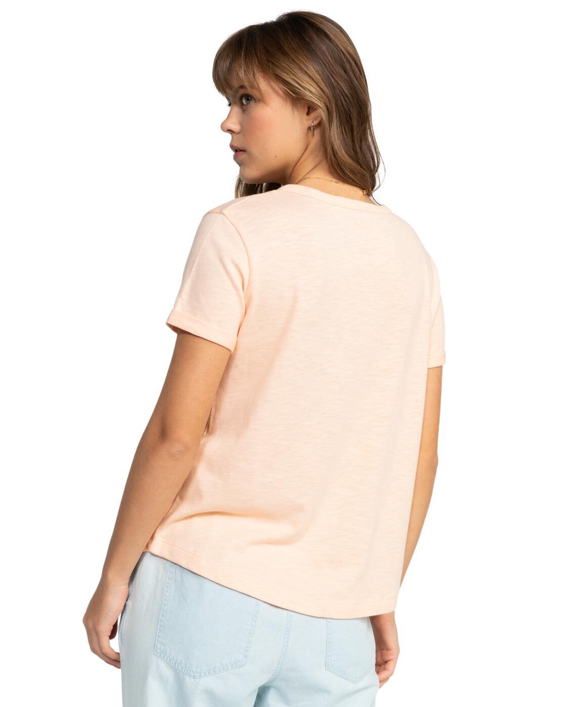T-Shirt à manches courtes SATURDAZE Rose Femme 2/4