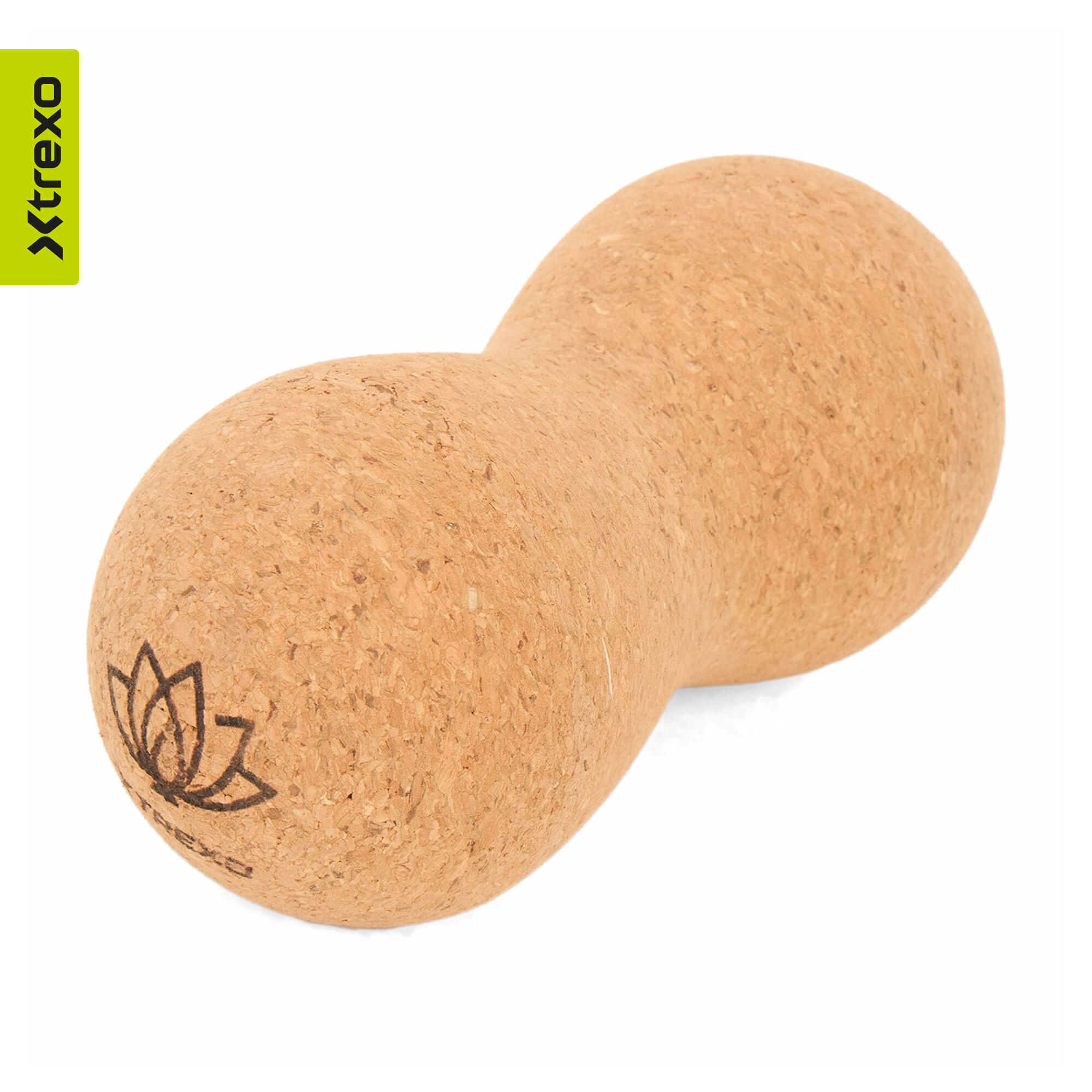 Pelota doble de masaje XTREXO de corcho TXO-B4Z082-NC 5/6