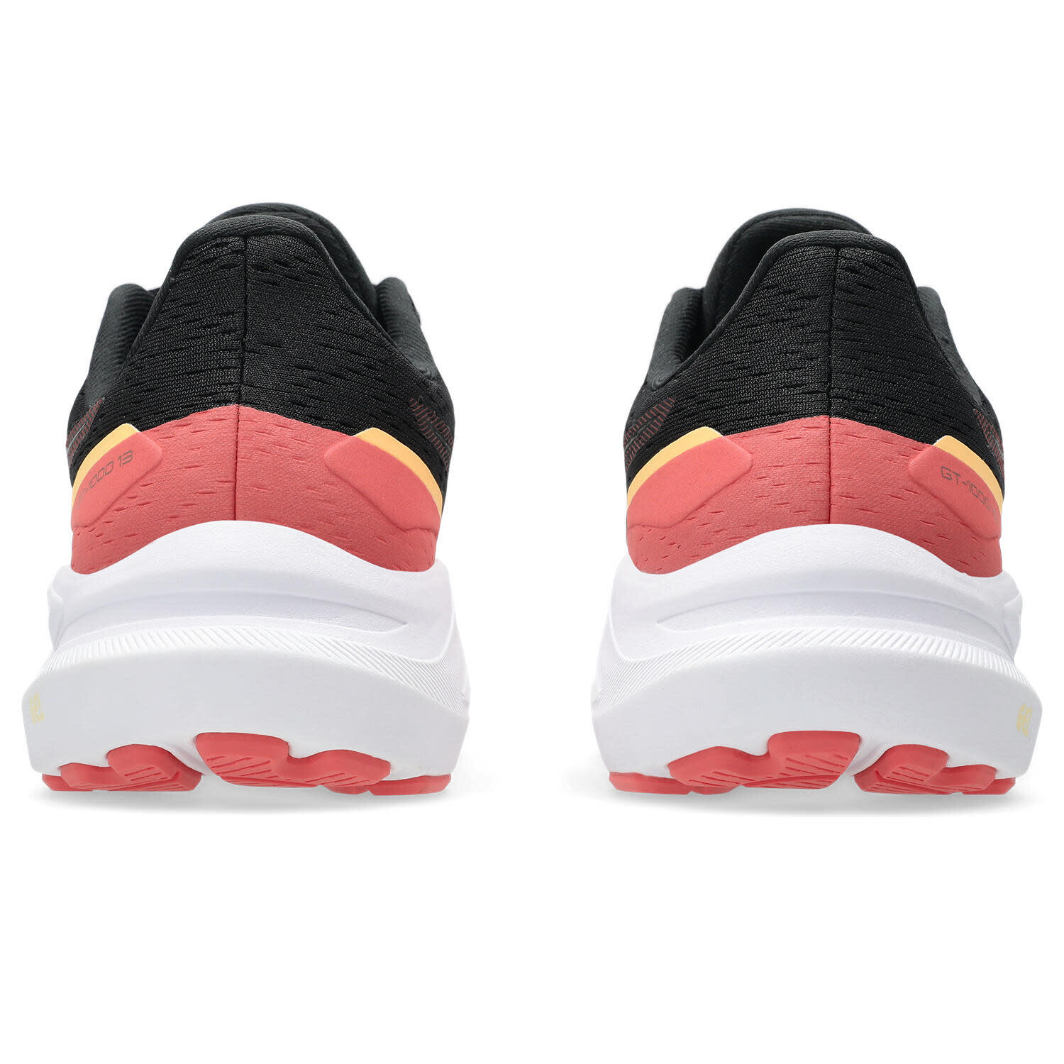 Chaussures De Running Enfants - ASICS GT-1000 13 GS - Black/Rubble Red 5/6