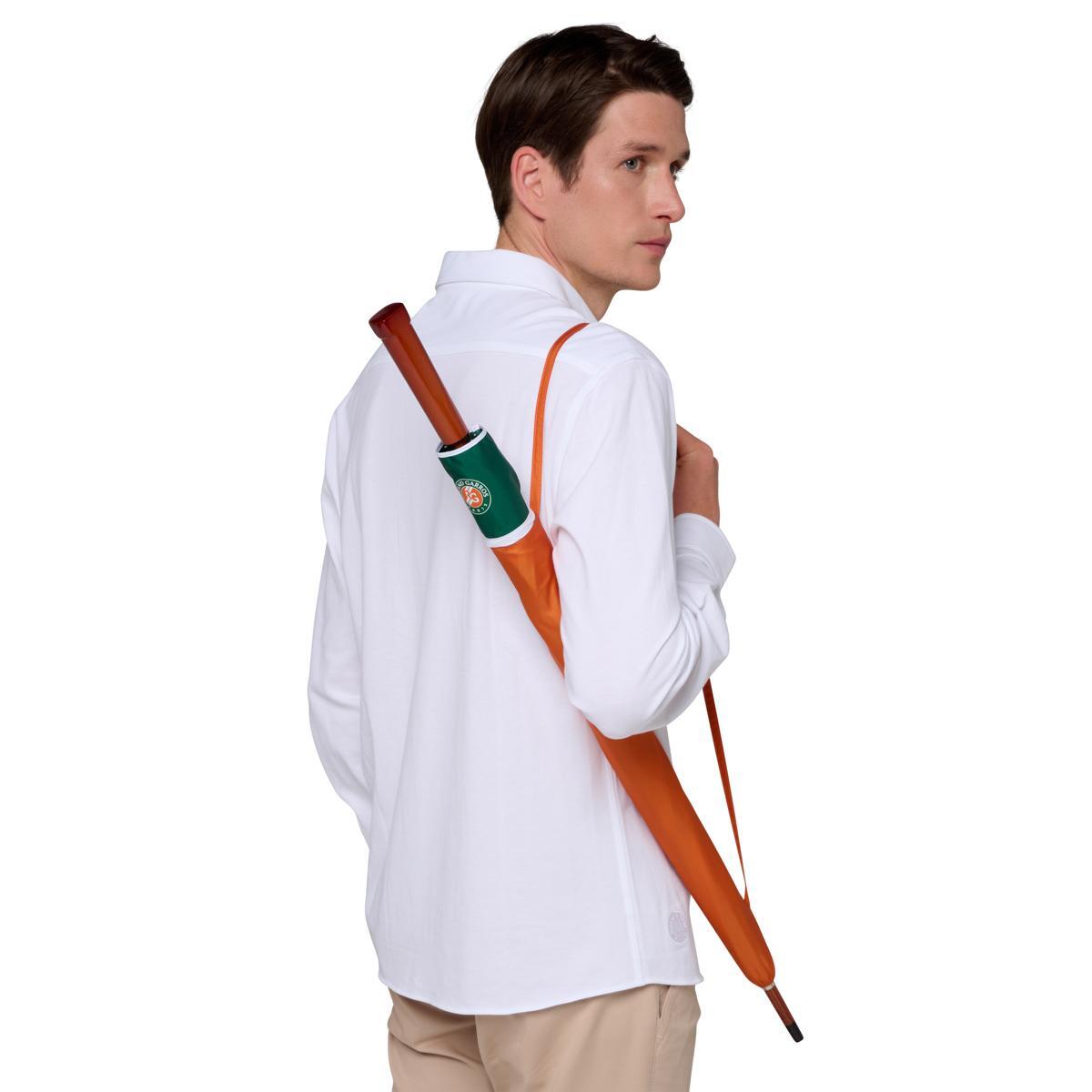 Parapluie Roland-Garros logo tricolore grand modèle - Multicolor 2/4