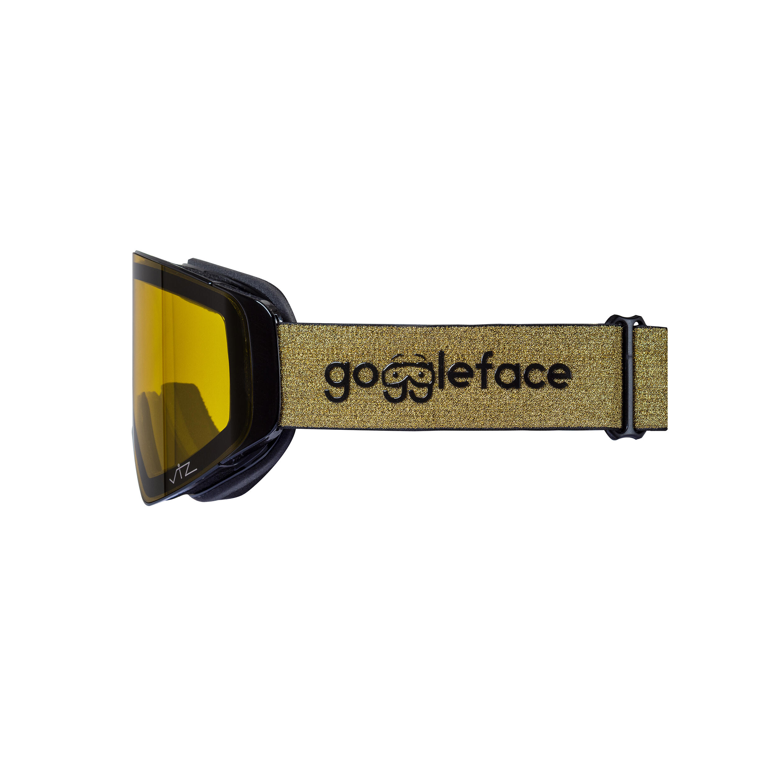 GOGGLEFACE Straight Line Pro Skibrille – Gold – Unisex 4/5