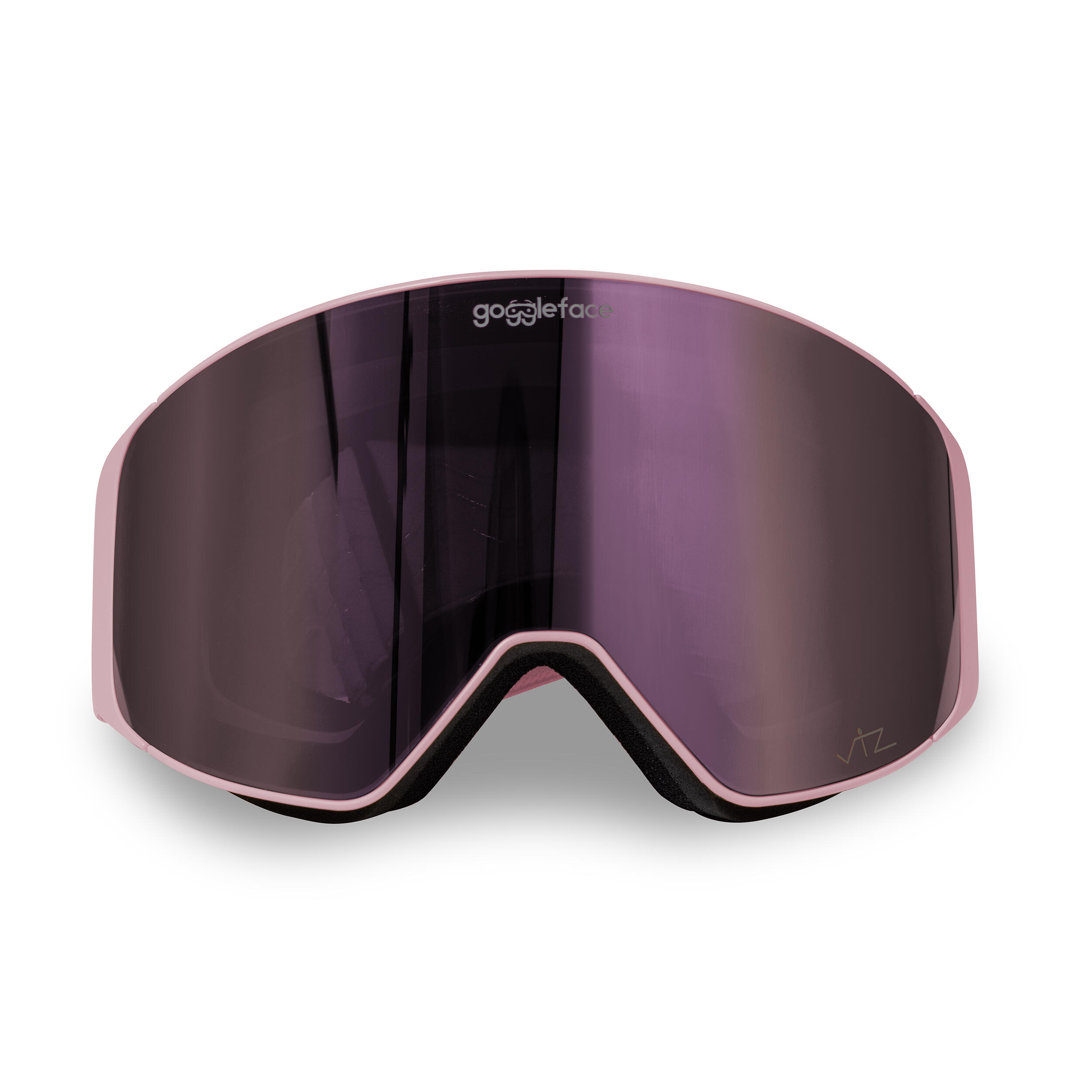 GOGGLEFACE Straight Line Pro Skibrille – Rosa – Unisex 3/5