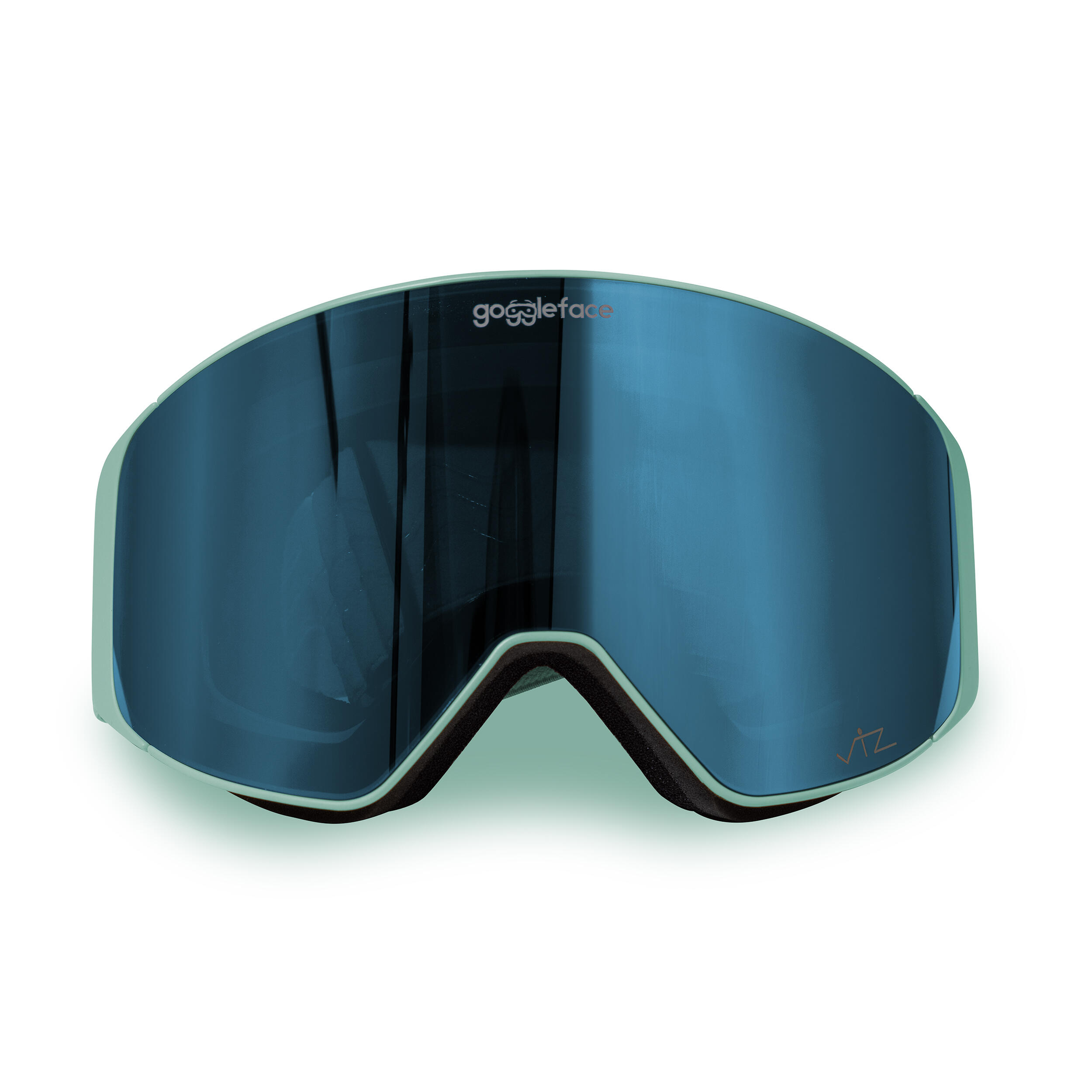 GOGGLEFACE Straight Line Pro - Mint Groen - Unisex 3/5