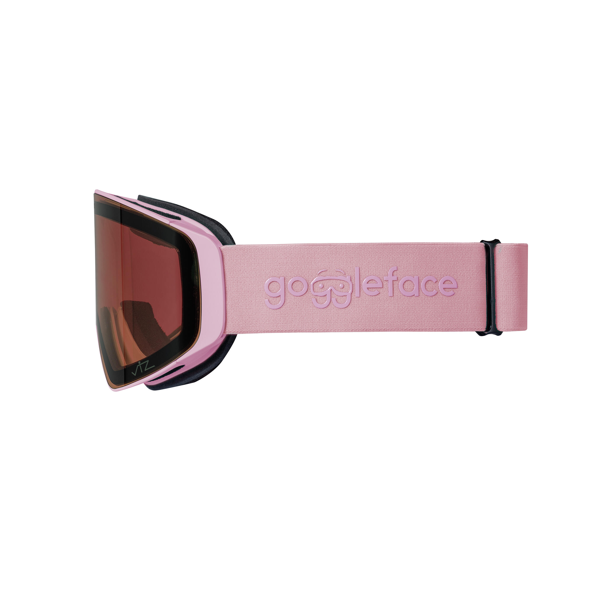 GOGGLEFACE Straight Line Pro Skibrille – Rosa – Unisex 4/5