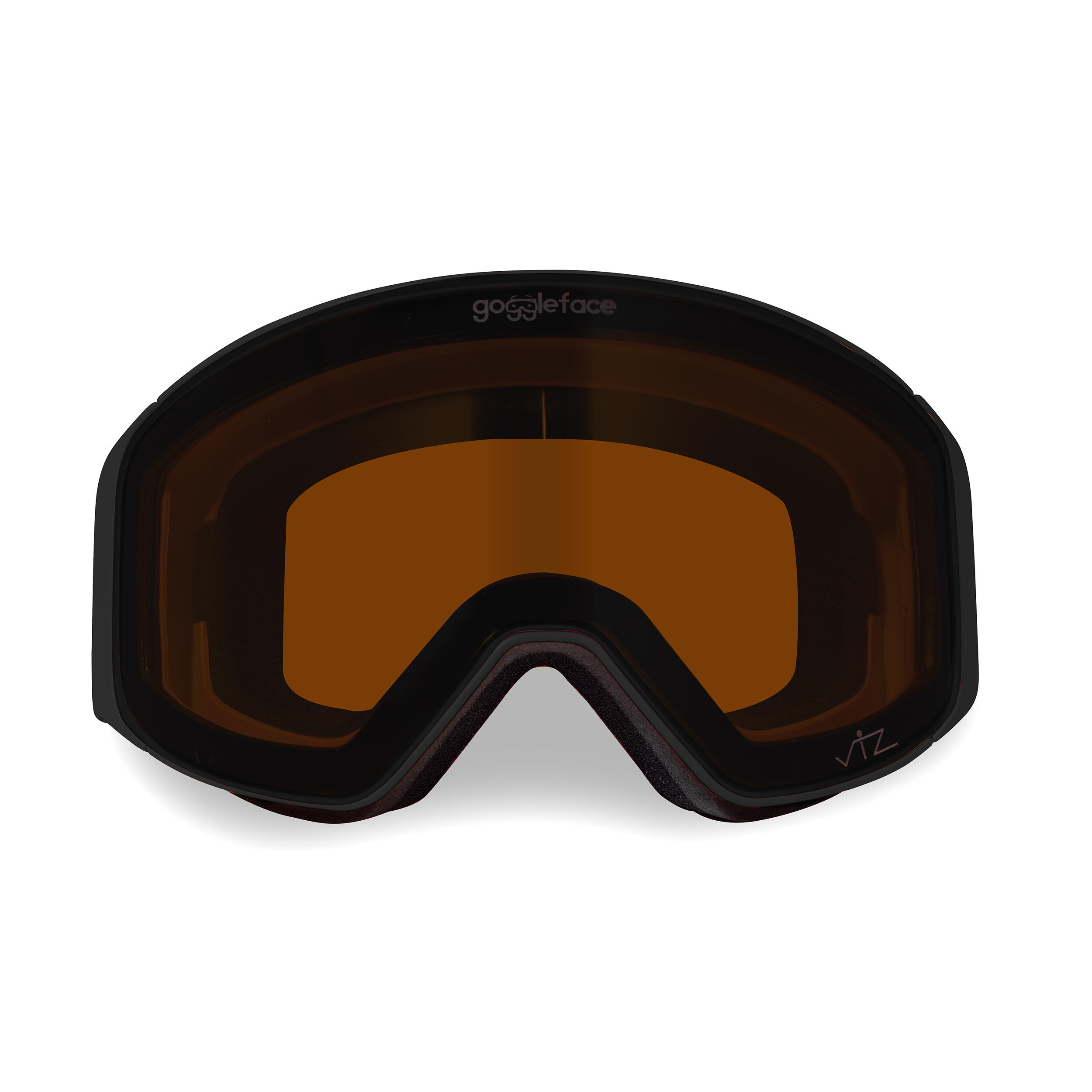 GOGGLEFACE Straight Line Pro Skibrille - Schwarz - Unisex 5/5