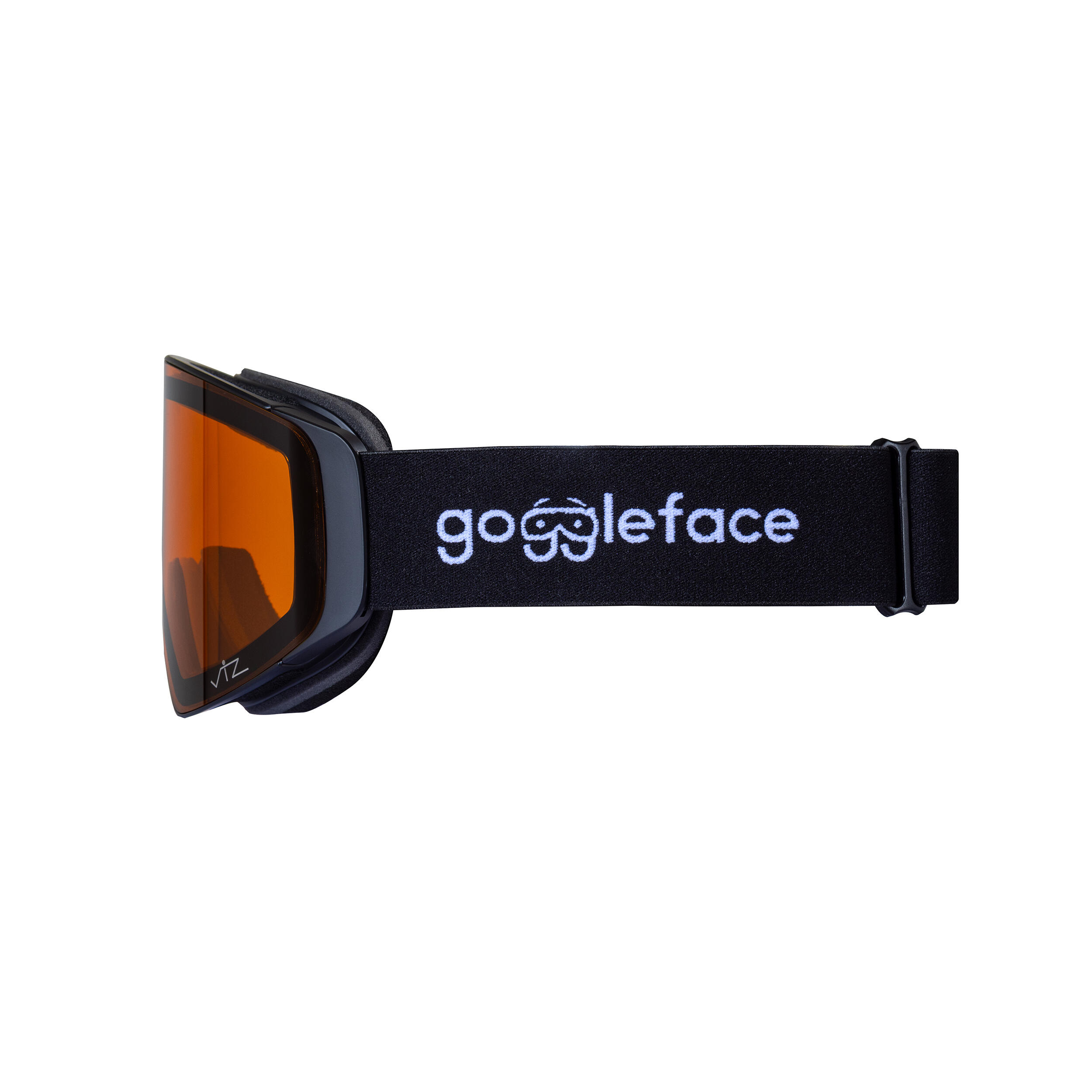GOGGLEFACE Straight Line Pro Skibrille - Schwarz - Unisex 4/5