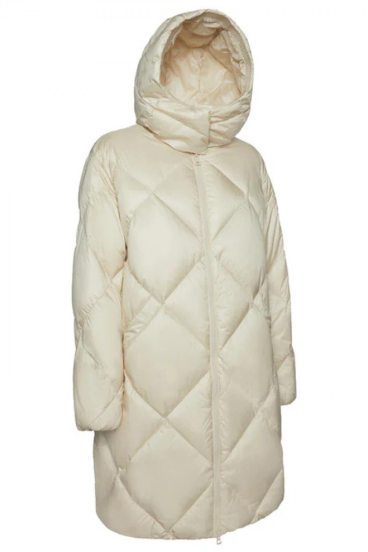 Piumino con cappuccio da donna Geox Tahina 5/5