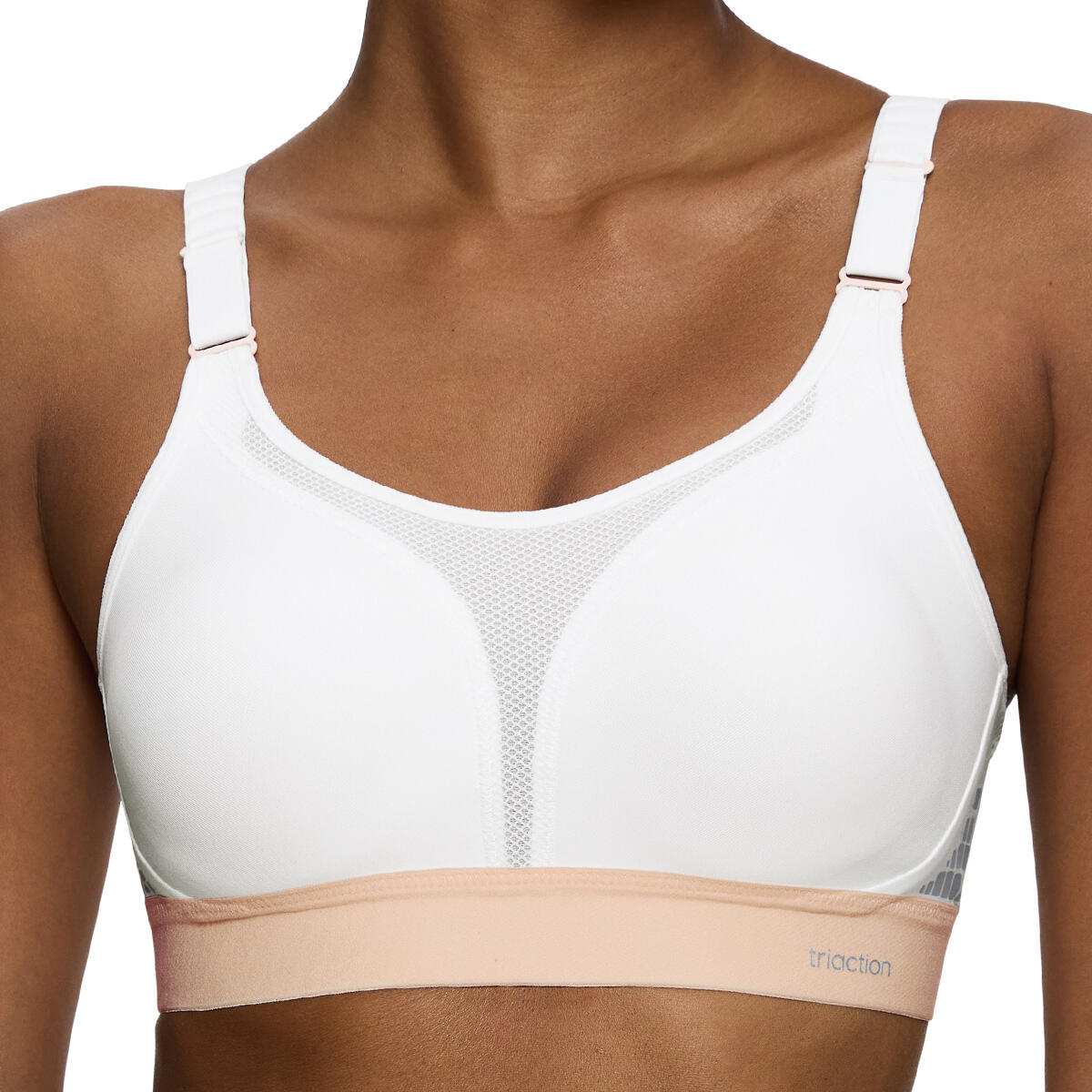 Triaction - Brassière De Sport Maintien Élevé - Extreme Lite - Soutien-gorge - Blanc - 90c - Decathlon