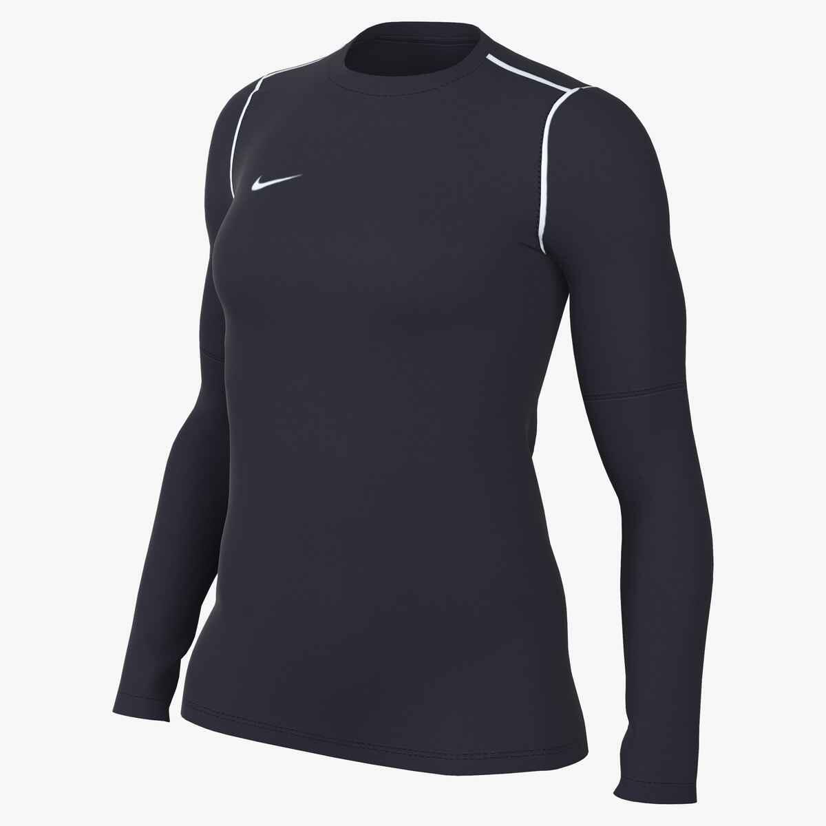 Maglie maniche lunghe da calcio donna nike obsidian/white 1/2