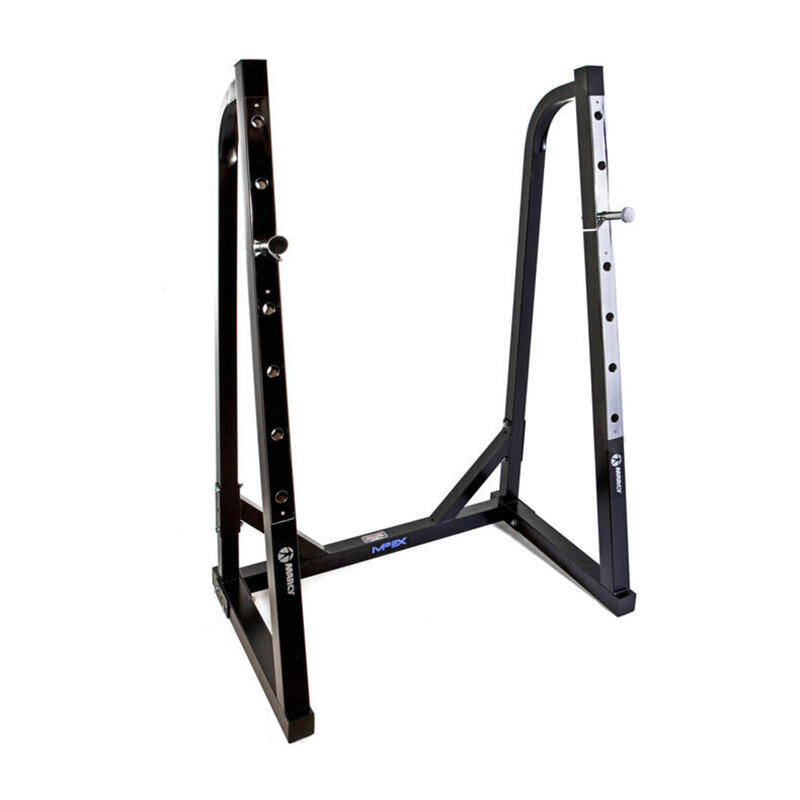 Rastrelliera per squat - acciaio - SR50 nera