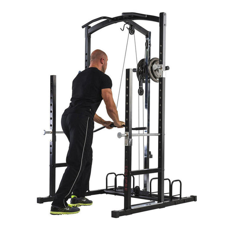 Rack - musculation acier - Eclipse MWM-7041 noir