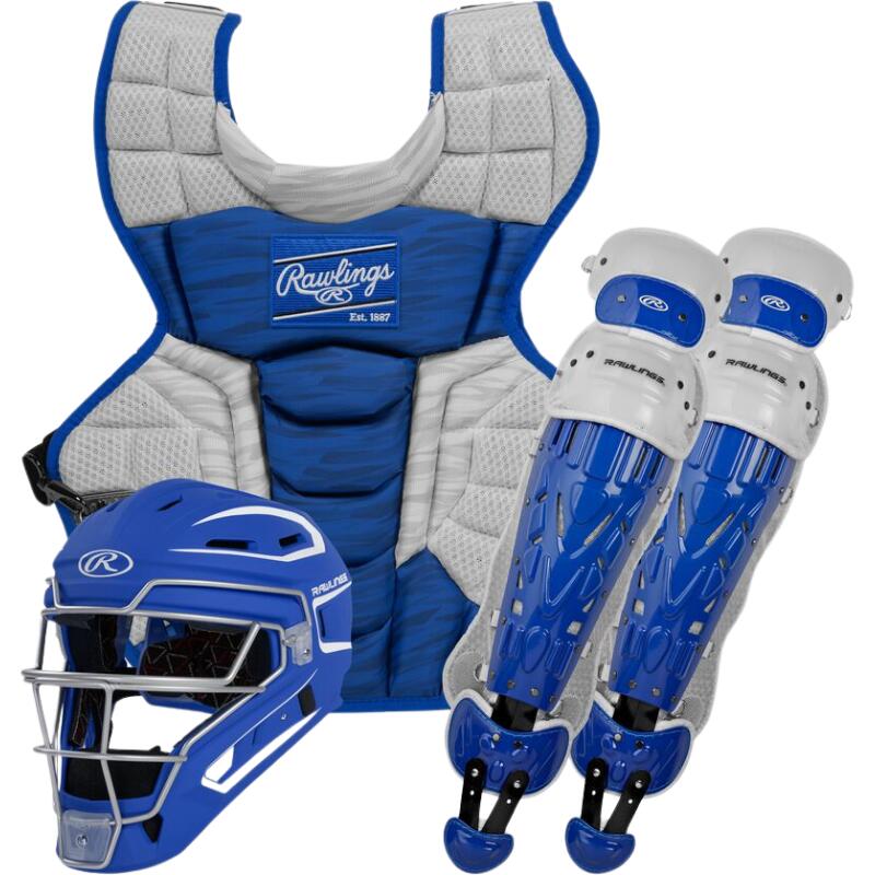 Rawlings - Rawlings Csv2a Velo 2.0 Adult Catcher's Se Color Royal/white - Kit De Catcher - Bleu|multicolore|noir - Taille Unique - Decathlon