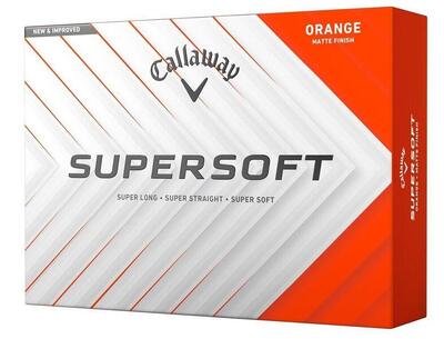 Callaway new supersoft 25 balle de golf colorée, rouge