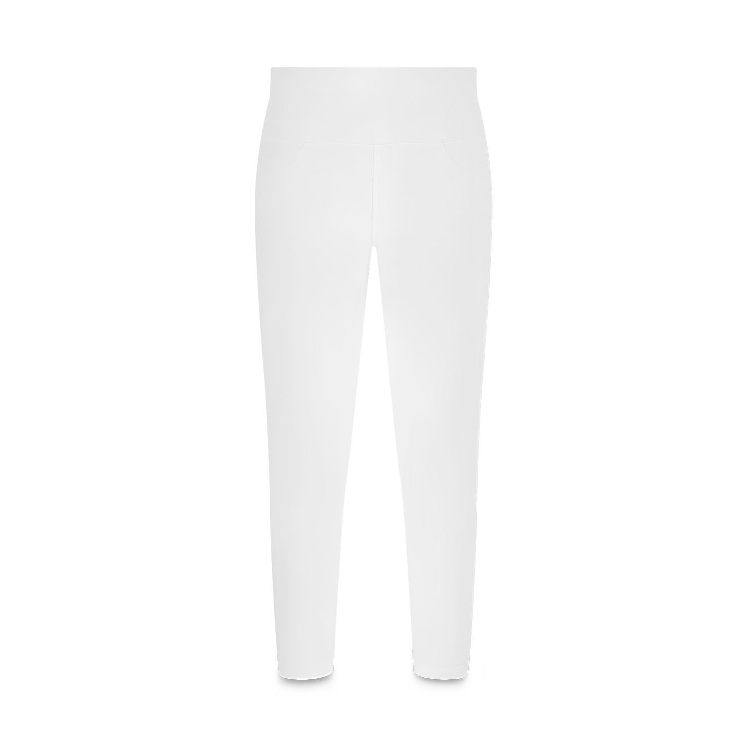 Kentucky Horsewear - Sammy Kids Girl Riding Leggings Full Grip White Size 120 - Größe - Pantalon D'Équitation - Blanc - 120 - Decathlon