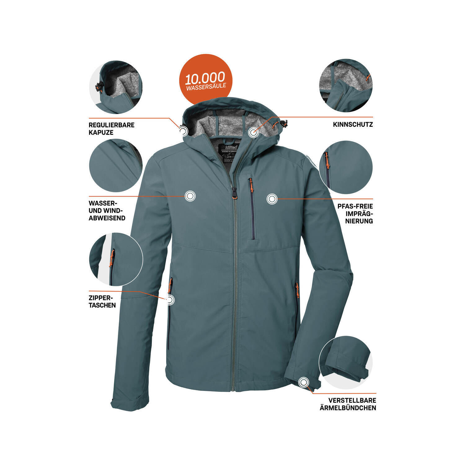 Herren Softshelljacke KOS 259 5/8