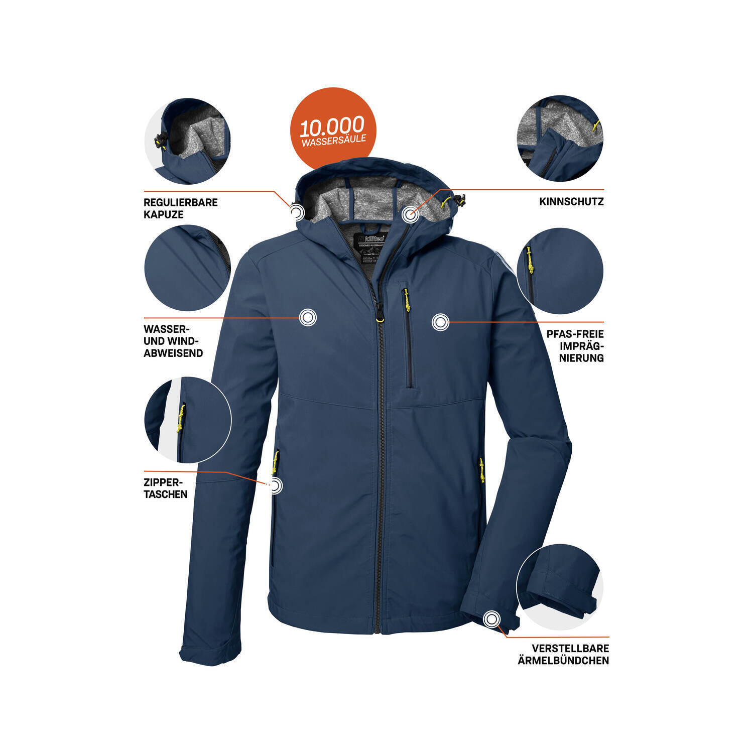 Herren Softshelljacke KOS 259 5/8