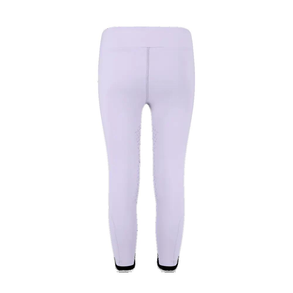 Miami kids girl riding leggings knee grip light purple size 160 - Größe 3/4