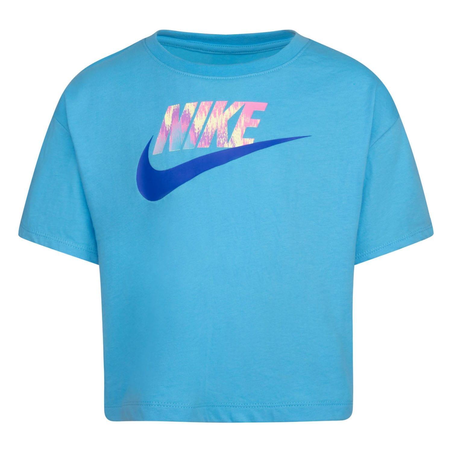 Nike Girls Futura Digital Print T-Shirt