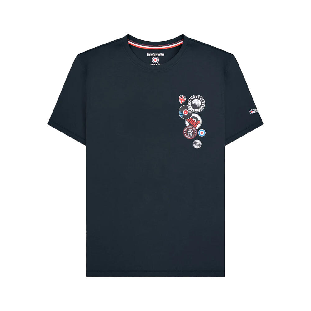 Lambretta Mens Badge Big & Tall T-Shirt