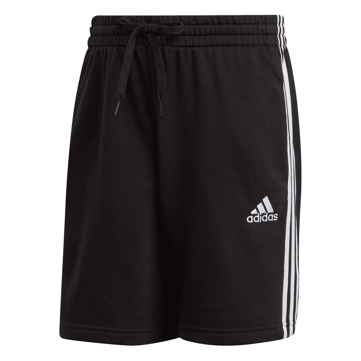 Adidas Mens Essentials French Terry 3 Stripes Shorts