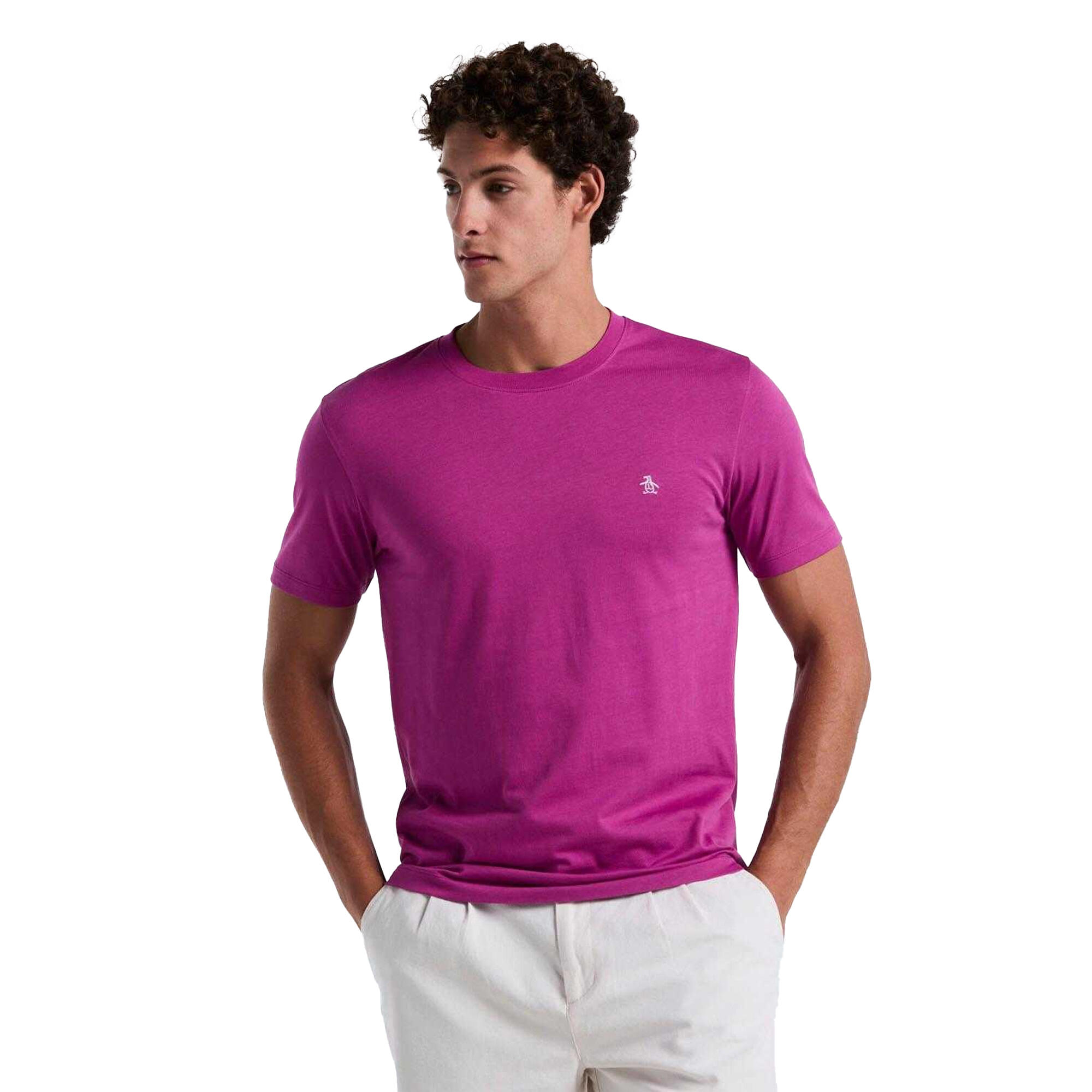 Original Penguin Mens Embroidered Logo T-Shirt