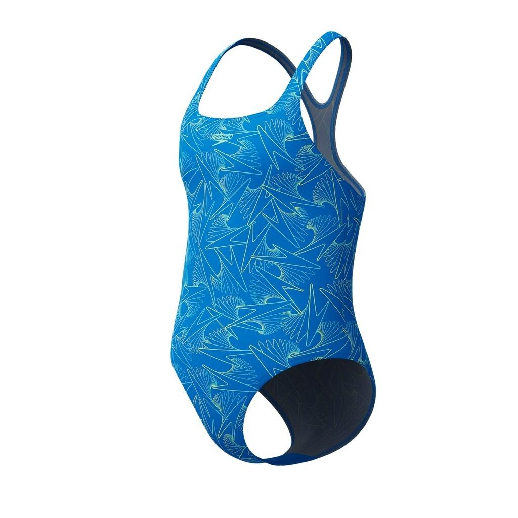 Costume da bagno 1 pezzo per bambina Speedo Hyperboom Allover Medalist 3/5
