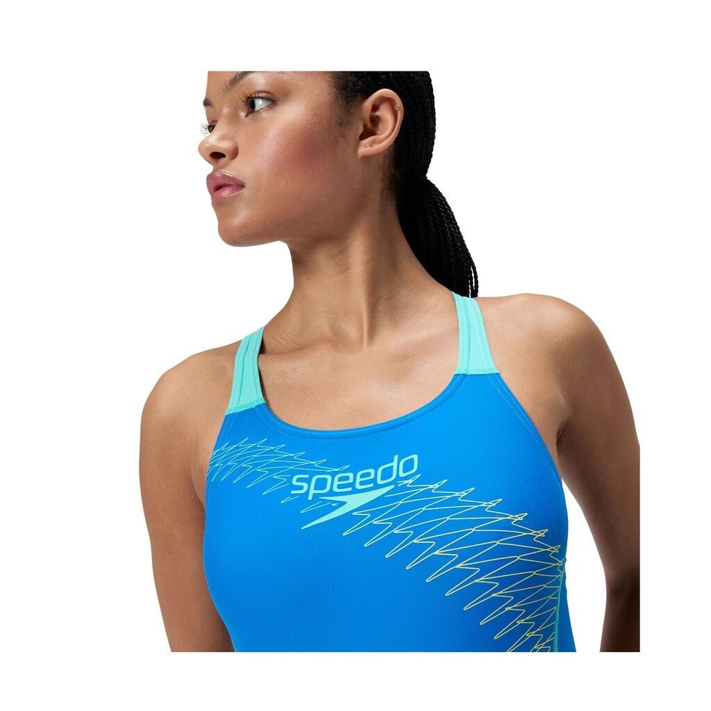Maillot de bain 1 pièce femme Speedo Medley Logo 2/5