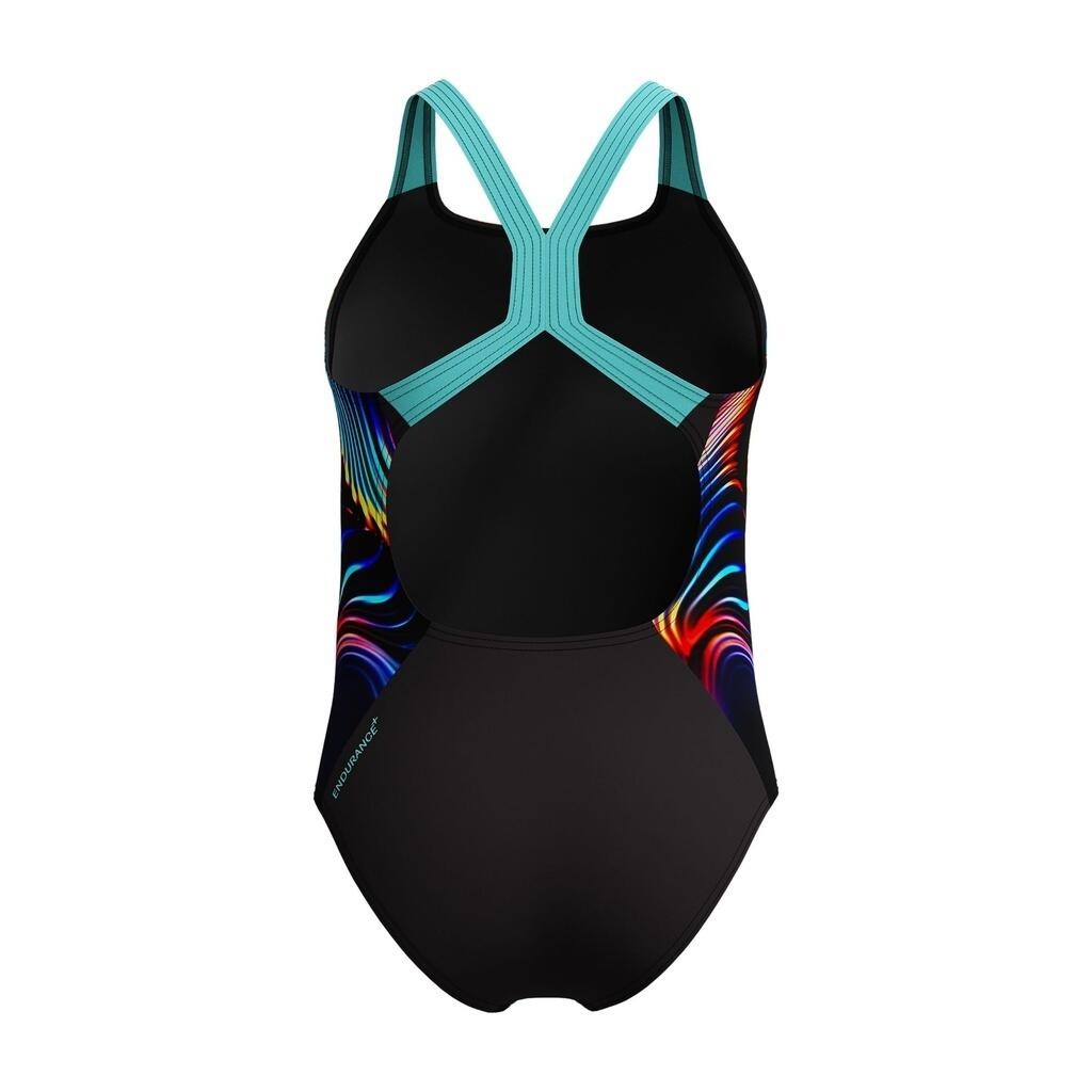 Costume da bagno 1 pezzo per bambina Speedo Digital Placement Splashback 2/7