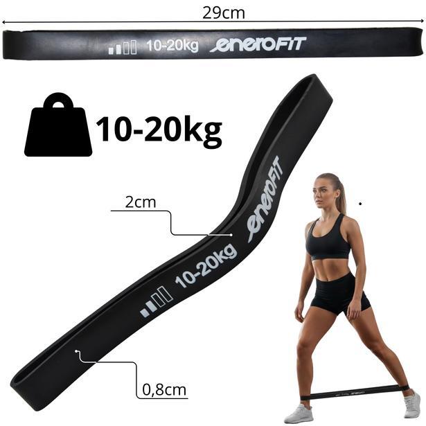 Guma fitness Eb Fit krótka 10-20 kg 3/5