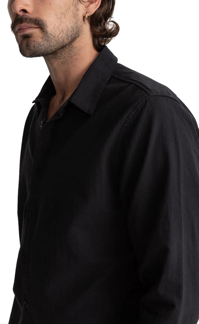 Classic Linen L/S - Chemise Homme 2/5
