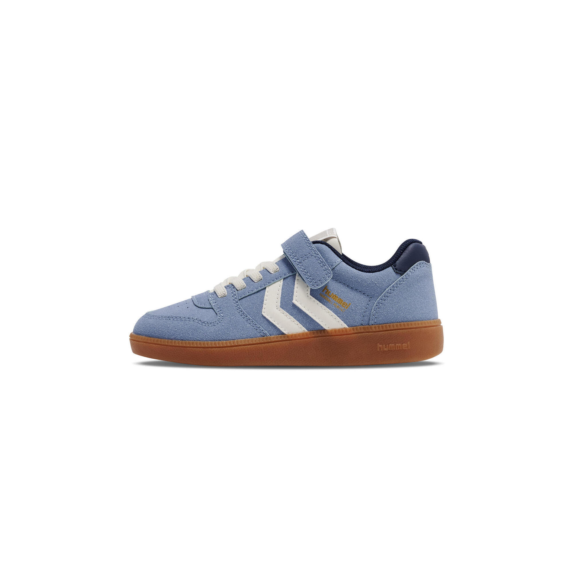Hummel - Fermeture Velcro Sneaker Handball Perfekt Mode De Vie Enfant Hummel - Baskets - Bleu|gris - Decathlon
