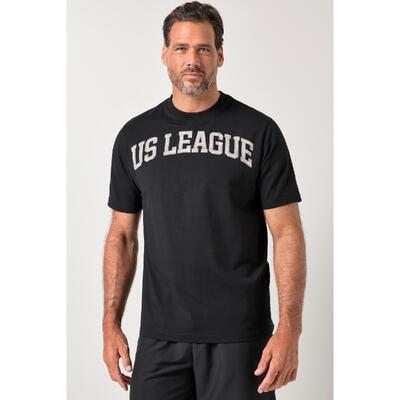 Męska T-shirt FLEXNAMIC® fitness rękaw 1/2 nadruk do roz. 7 XL