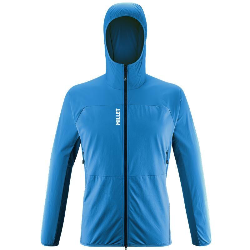 Millet - Veste Softshell Alpinisme Homme Windstop Limited Emission - Veste - Bleu - Decathlon