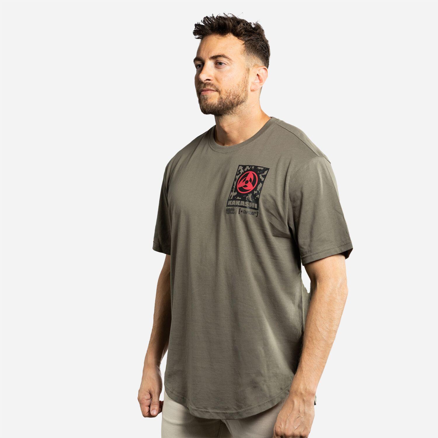 T-shirt homme confort fit avec print Naruto Shippuden Kakashi 4/5